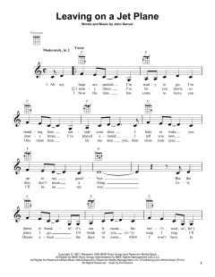 Leaving On A Jet Plane (Download) 