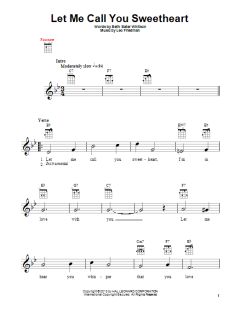 Let Me Call You Sweetheart (Download) 