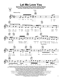 Let Me Love You (Download) 