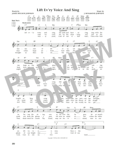 Lift Ev'ry Voice And Sing (Download) 