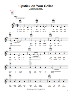 Lipstick On Your Collar (Download) 