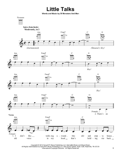 Little Talks (Download) 