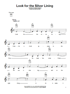 Look For The Silver Lining (Download) 