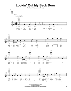 Lookin' Out My Back Door (Download) 