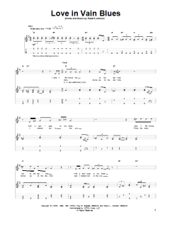 Love In Vain Blues (Download) 