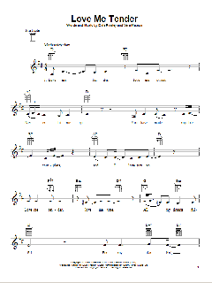 Love Me Tender (Download) 