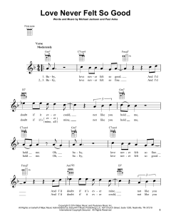 Love Never Felt So Good (Download) 