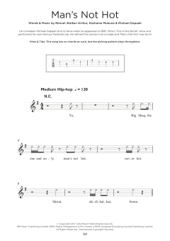 Man's Not Hot (Download) 