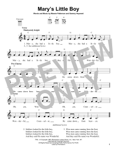 Mary's Little Boy (Download) 
