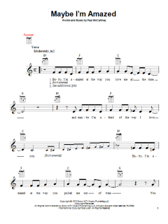 Maybe I'm Amazed (Download) 