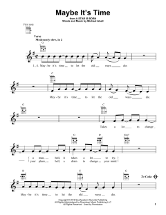 Maybe It's Time (Download) 