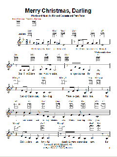 Merry Christmas, Darling (Download) 