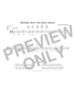 Michael Row The Boat Ashore (Download) 