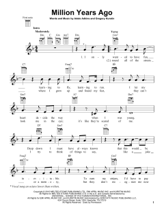 Million Years Ago (Download) 