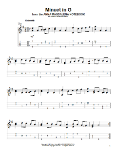 Minuet In G (Download) 