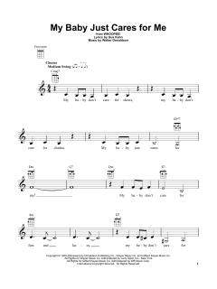 My Baby Just Cares For Me (Download) 