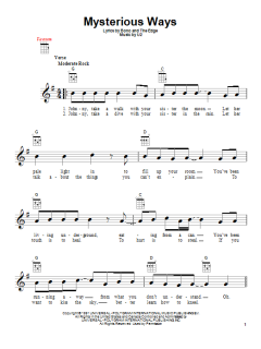 Mysterious Ways (Download) 