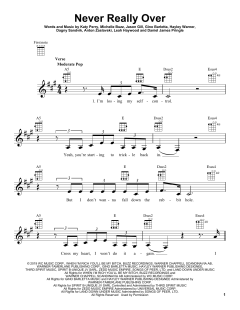 Never Really Over (Download) 