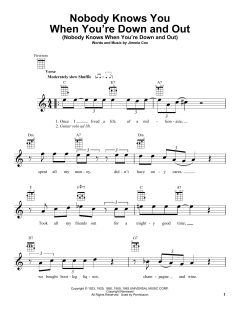 Nobody Knows You When You're Down And Out (Download) 