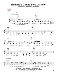 Nothing's Gonna Stop Us Now (Download) 