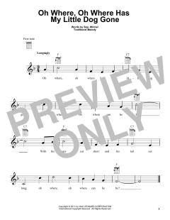 Oh Where, Oh Where Has My Little Dog Gone (Download) 