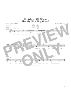 Oh Where, Oh Where Has My Little Dog Gone (Download) 