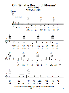 Oh, What A Beautiful Mornin' (Download) 