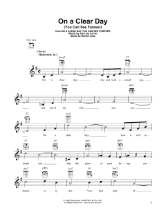 On A Clear Day (Download) 