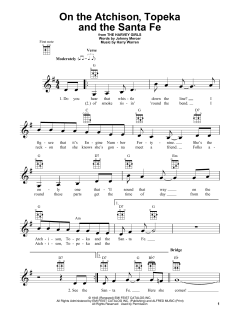 On The Atchison, Topeka And The Santa Fe (Download) 