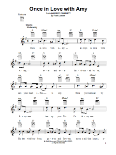 Once In Love With Amy (Download) 