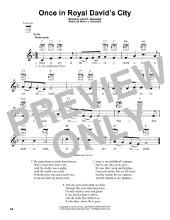 Once In Royal David's City (Download) 