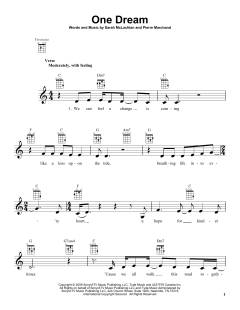 One Dream (Download) 