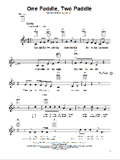 One Paddle, Two Paddle (Download) 
