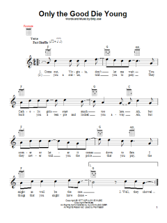 Only The Good Die Young (Download) 