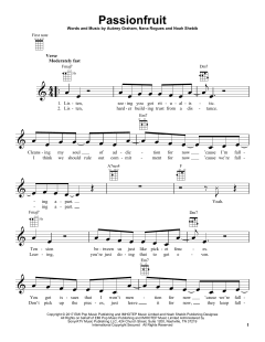 Passionfruit (Download) 