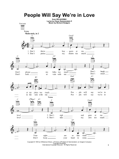 People Will Say We're In Love (Download) 