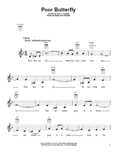 Poor Butterfly (Download) 