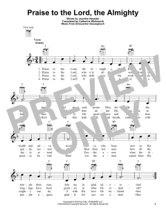 Praise To The Lord, The Almighty (Download) 