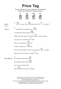 Price Tag (Download) 