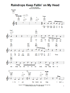 Raindrops Keep Fallin' On My Head (Download) 