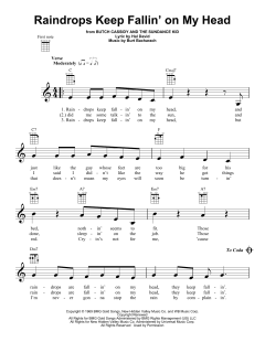Raindrops Keep Fallin' On My Head (Download) 