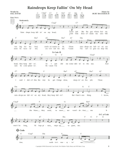 Raindrops Keep Fallin' On My Head (Download) 