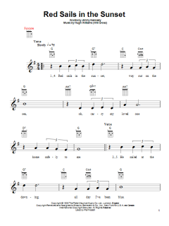 Red Sails In The Sunset (Download) 