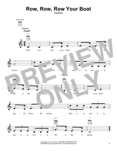 Row, Row, Row Your Boat (Download) 