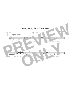 Row, Row, Row Your Boat (Download) 