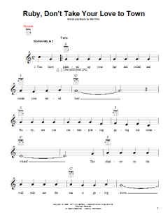 Ruby, Don't Take Your Love To Town (Download) 
