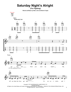 Saturday Night's Alright (Download) 