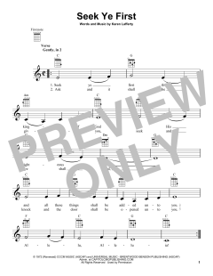 Seek Ye First (Download) 