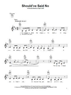 Should've Said No (Download) 