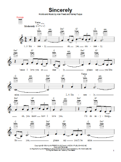 Sincerely (Download) 